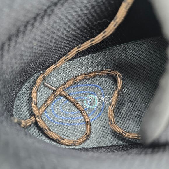 Orthofeet Boots Men's 10 2E Wide Brown Black Leather Lace Up Hiking Outdoor - Picture 7 of 8